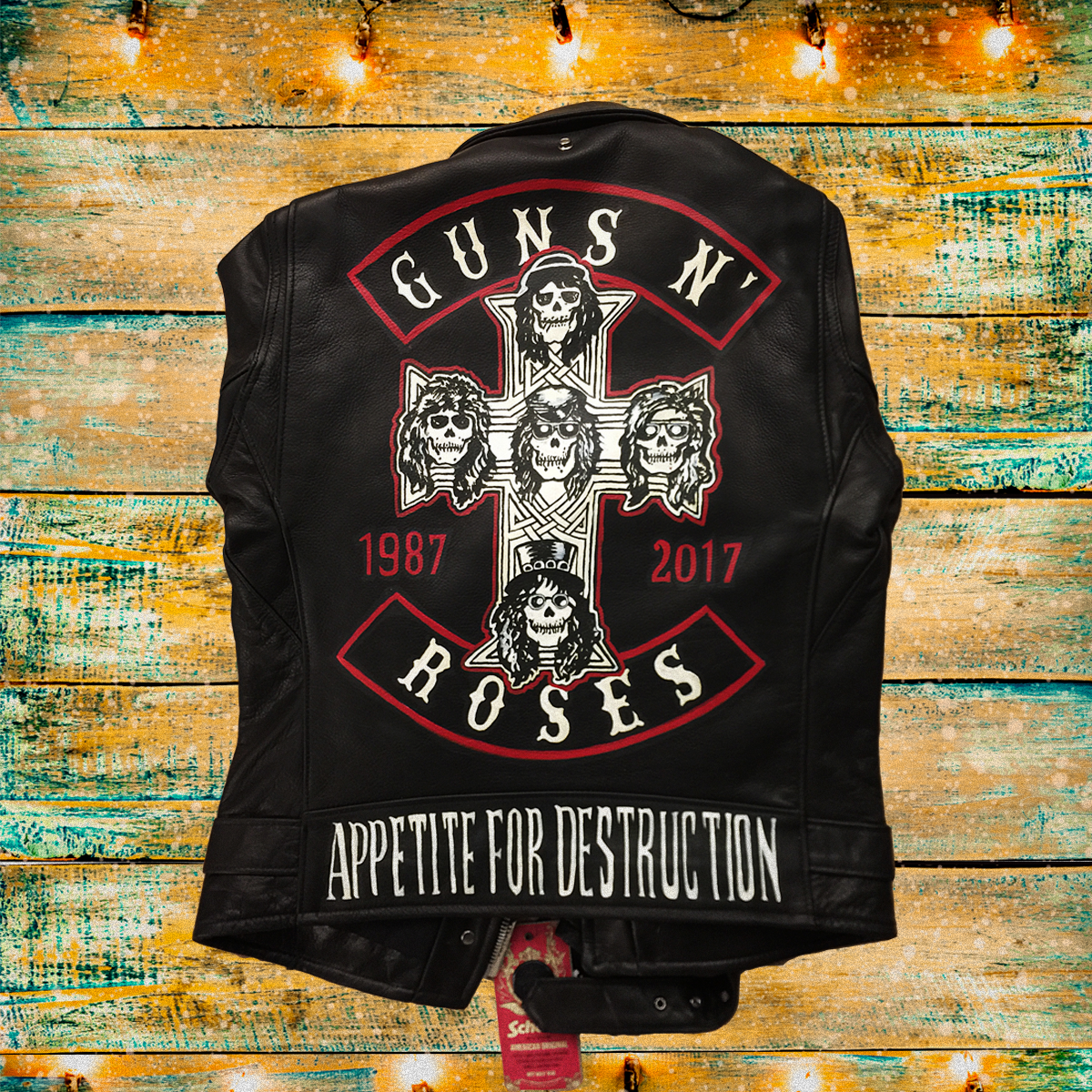 Just Released: Limited GNR Schott Leather Jackets! - Guns N