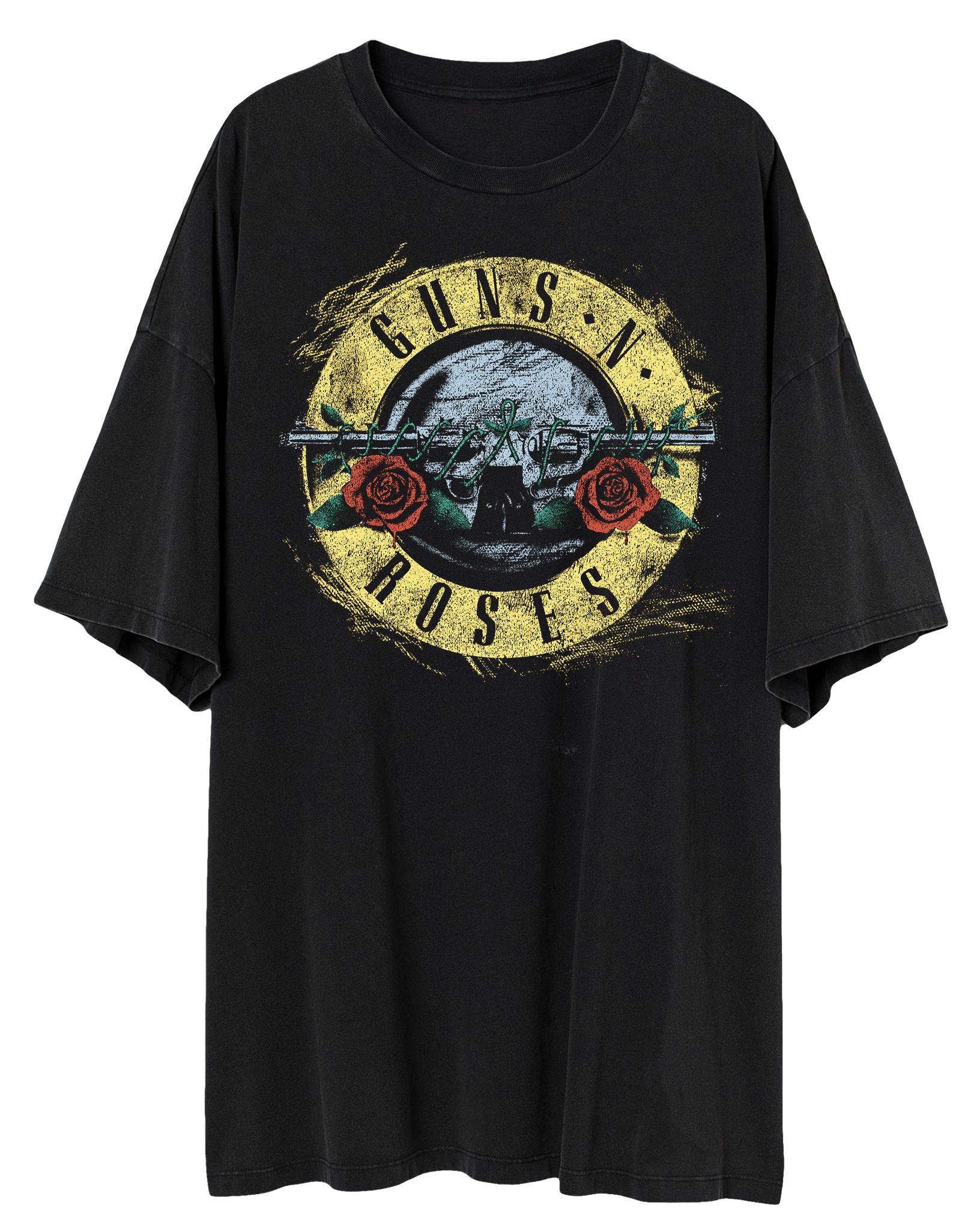 Bullet Logo Oversized Tee - Guns N' Roses Official Store