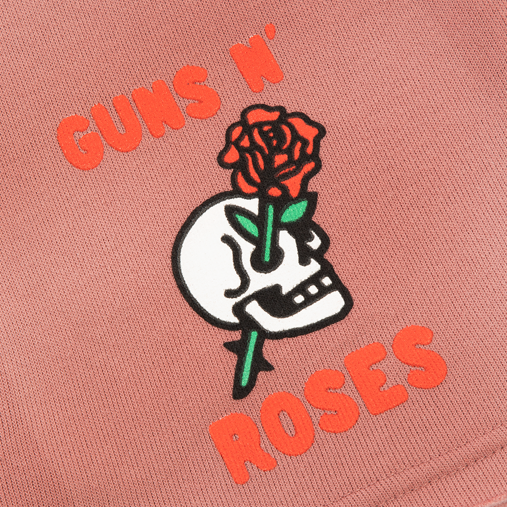 Skull Rose Shorts Detail