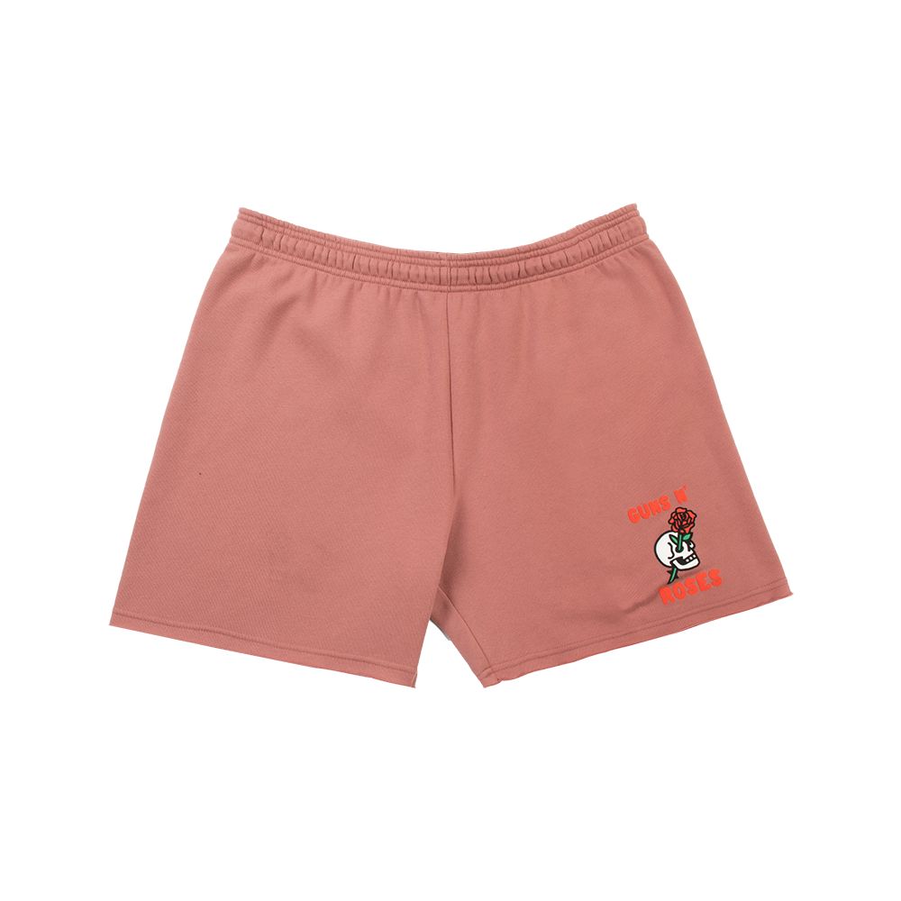 Skull Rose Shorts