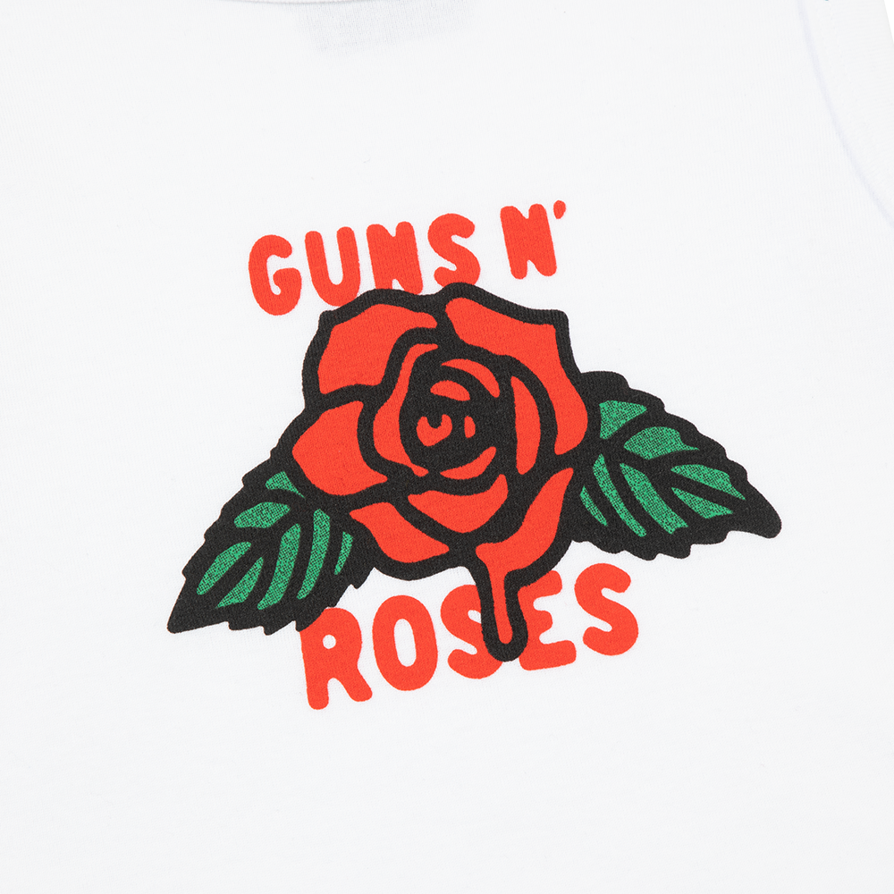 Rose Crop Tank Top Detail