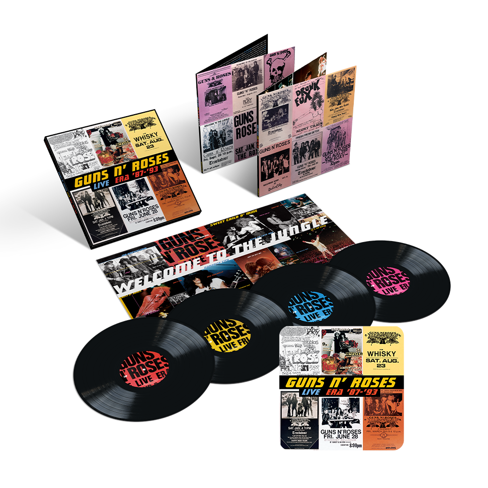 Live Era '87-'93 (4LP) + Magnet - Guns N' Roses Official Store