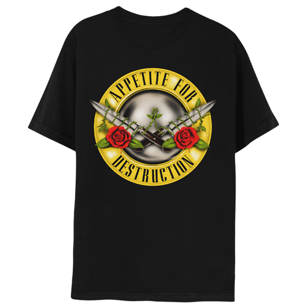 Appetite for Destruction Knives T-Shirt Guns N' Roses Official Store