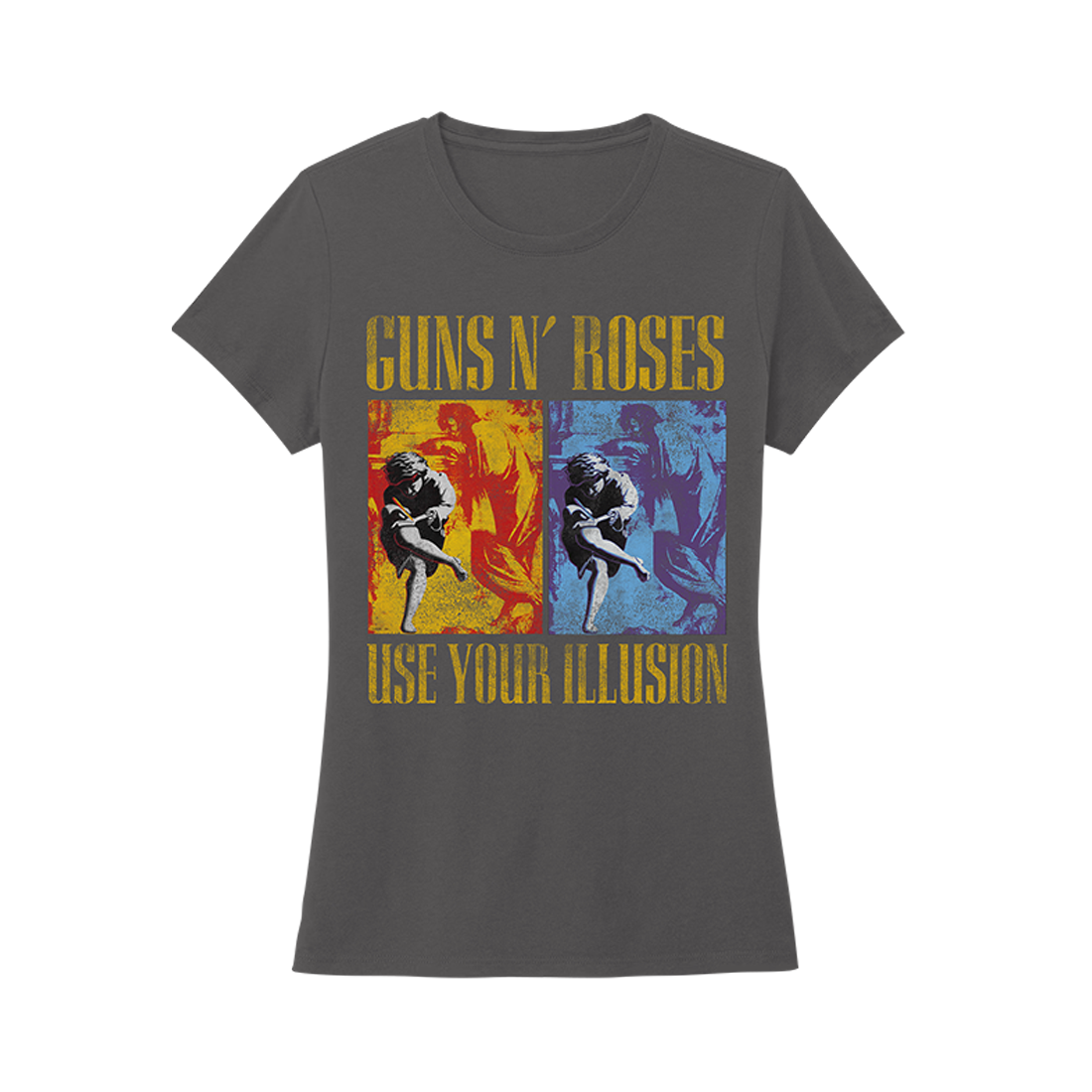 Use Your Illusion Vintage Black Women's T-Shirt - Guns N' Roses