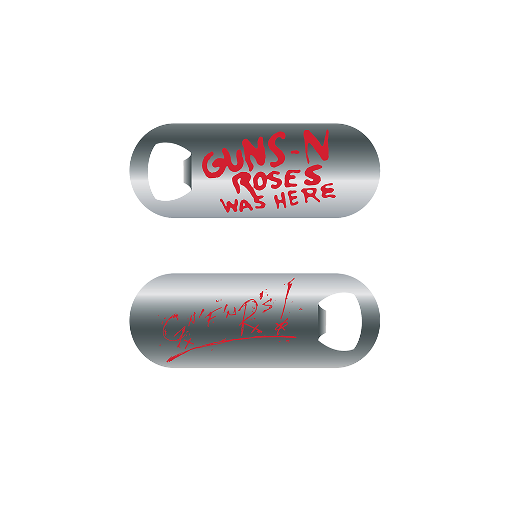 GN'R Was Here Bottle Opener