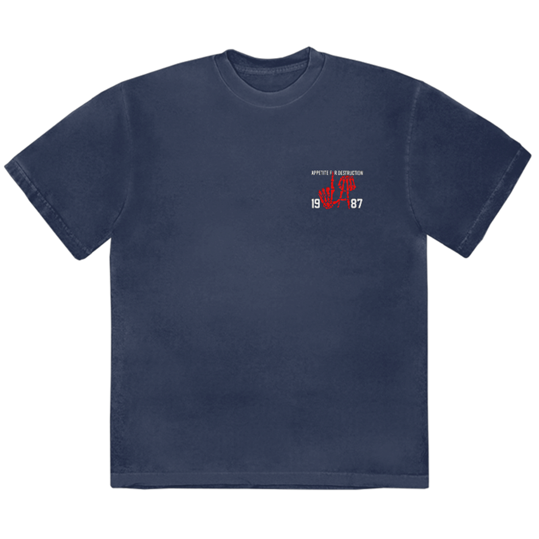 Appetite For Destruction Skeleton LA Hands T-Shirt - Front