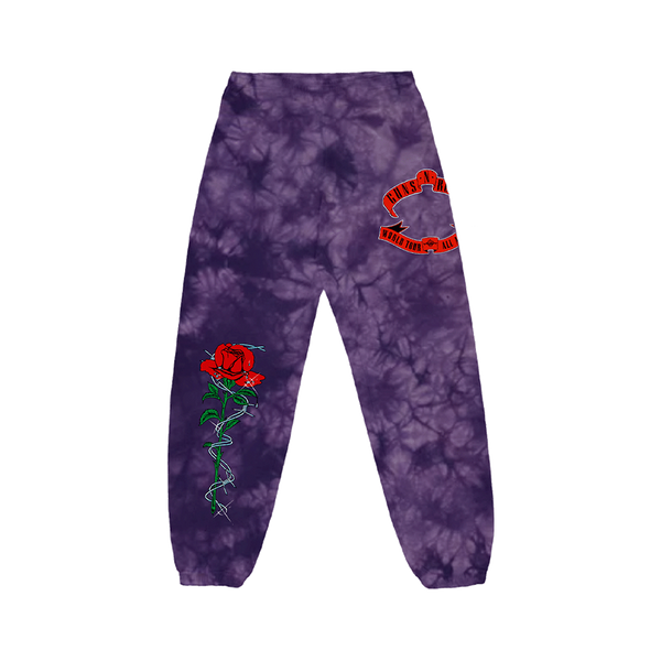 Purple tie dye best sale sweats