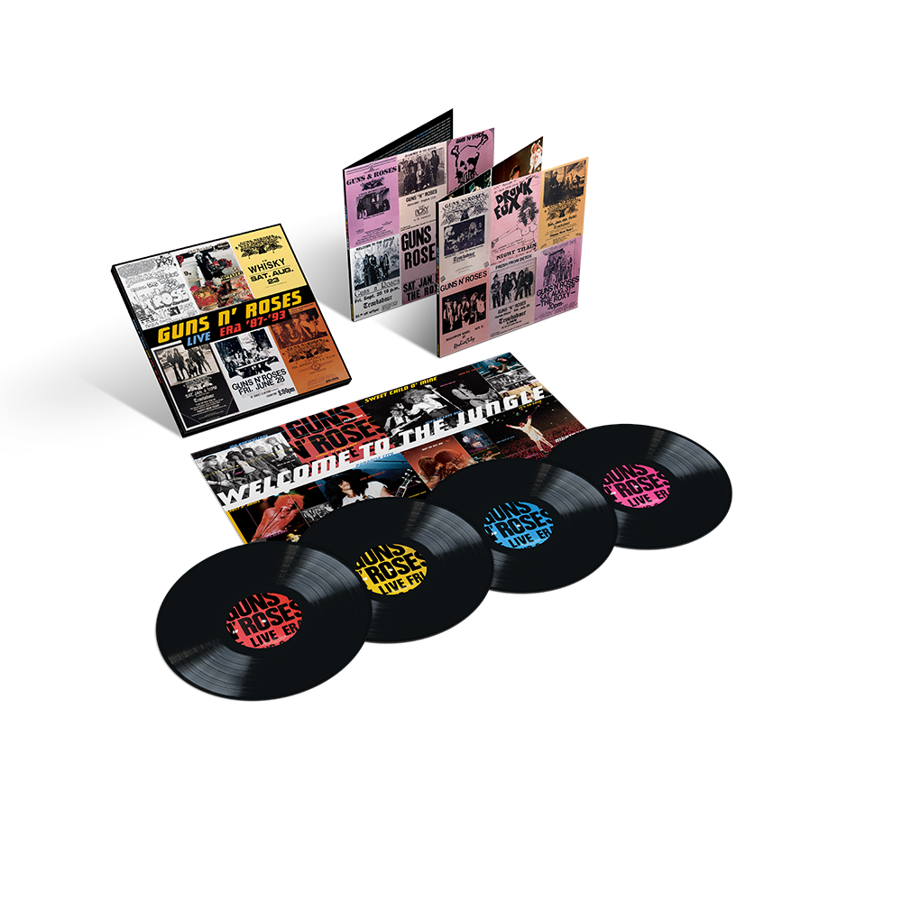 Live Era '87-'93 (4LP) - Guns N' Roses Official Store Live Era '87-'93 (4LP) - Guns N' Roses Official Store