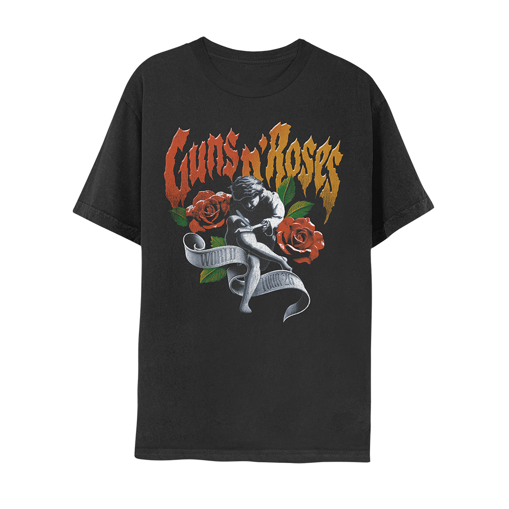 World Tour 2026 Washed T-Shirt - Guns N' Roses Official Store