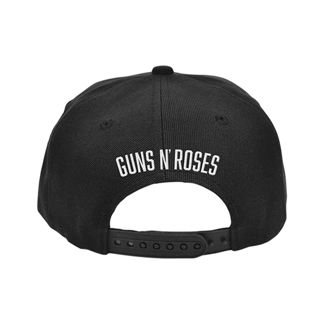 Appetite For Destruction Skeleton LA Hands Snapback Hat - Back