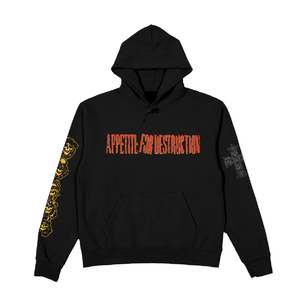 APPETITE FOR DESTRUCTION MENS HOODIE FRONT