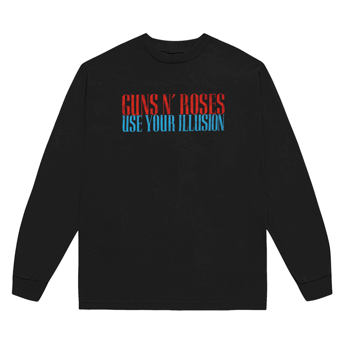 Use Your Illusion Black Longsleeve Front