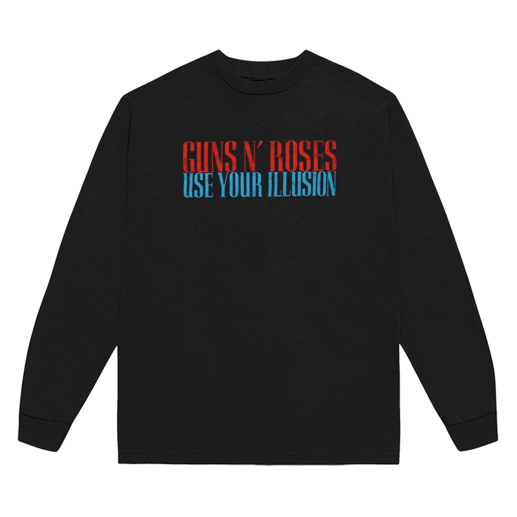 Use Your Illusion Black Longsleeve Front