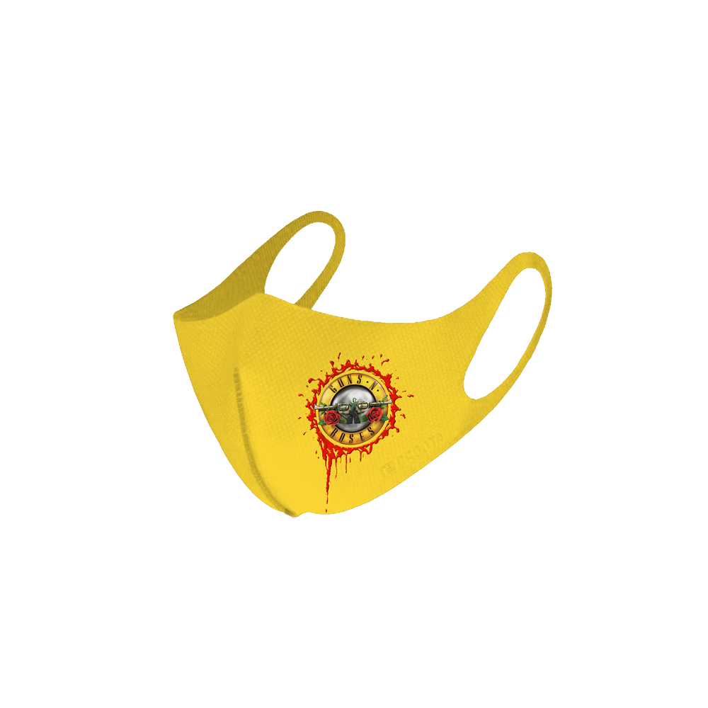 Bloody Bullet Yellow Face Covering