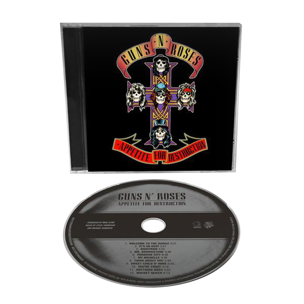 Appetite For Destruction 1CD Remaster