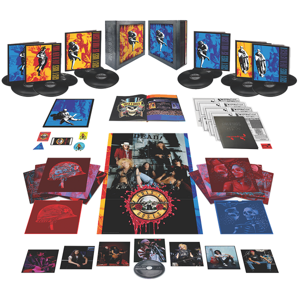 USE YOUR ILLUSION I & II Super Deluxe 12LP + Blu-Ray – Guns N' Roses  Official Store