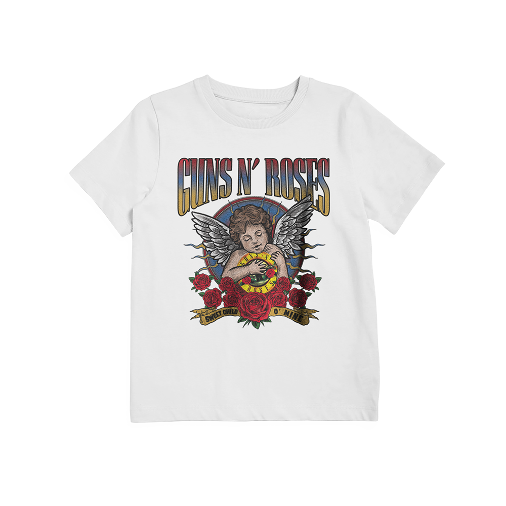 Sweet Child O'Mine White Kids T-Shirt - Guns N' Roses Official Store Sweet Child O'Mine White Kids T-Shirt - Guns N' Roses Official Store