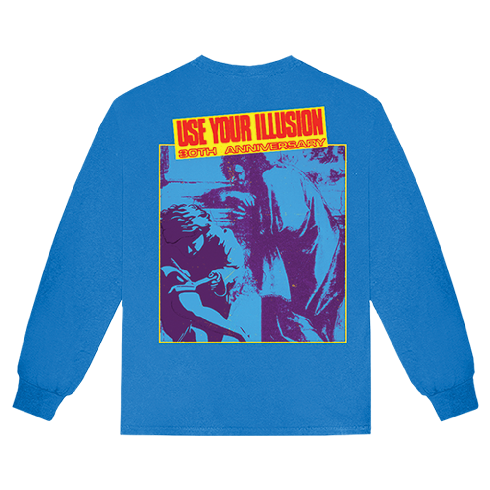 30th Anniversary Use Your Illusion Blue Longsleeve - Back