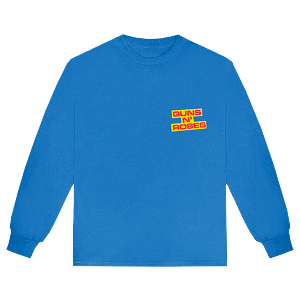 30th Anniversary Use Your Illusion Blue Longsleeve - Front