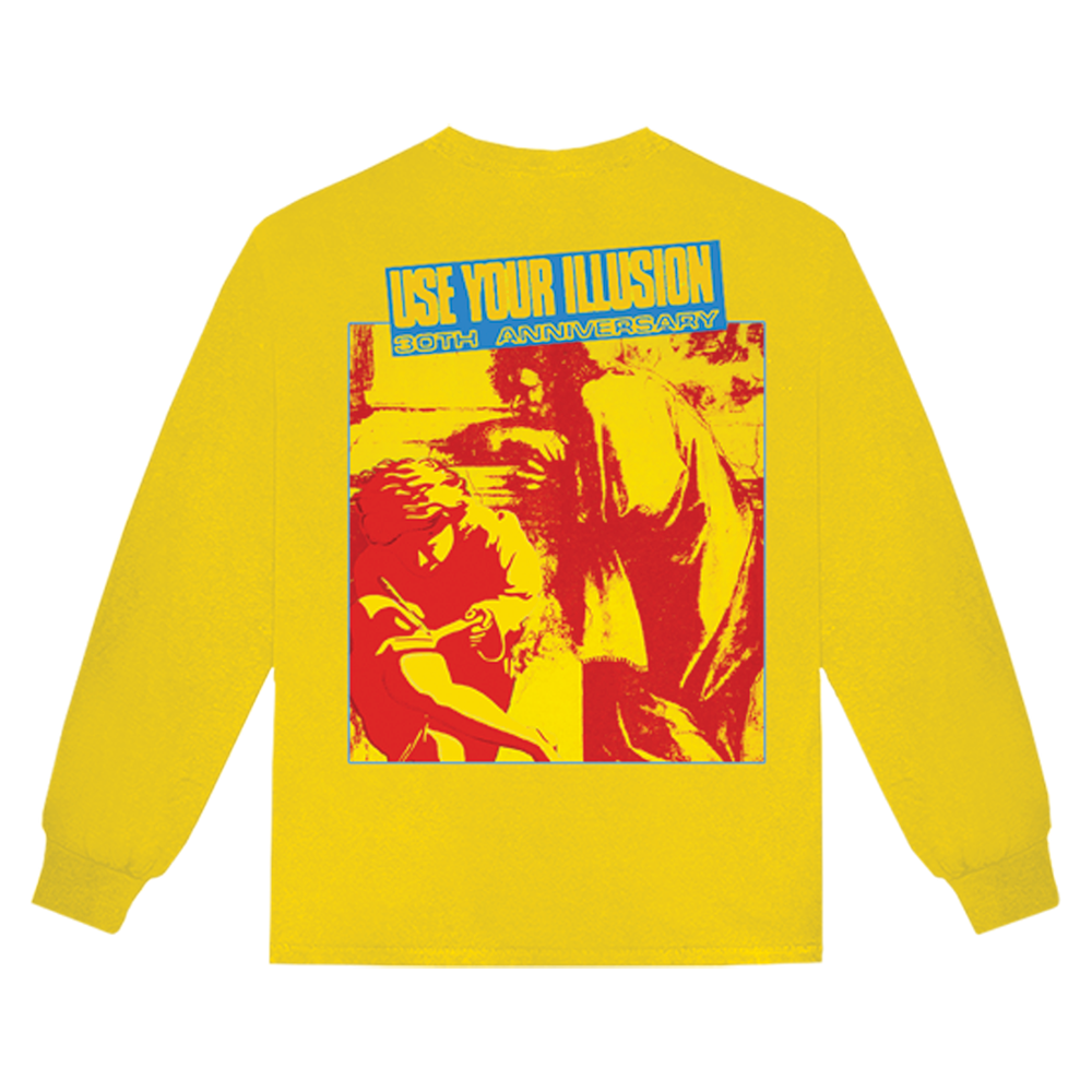 30th Anniversary Use Your Illusion Yellow Longsleeve - Back