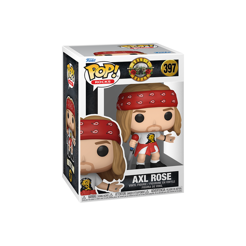 Pop Rocks: Axl Rose (1992) Box Front