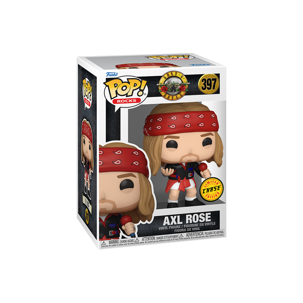 Pop Rocks: Axl Rose (1992) - Chase Box Front