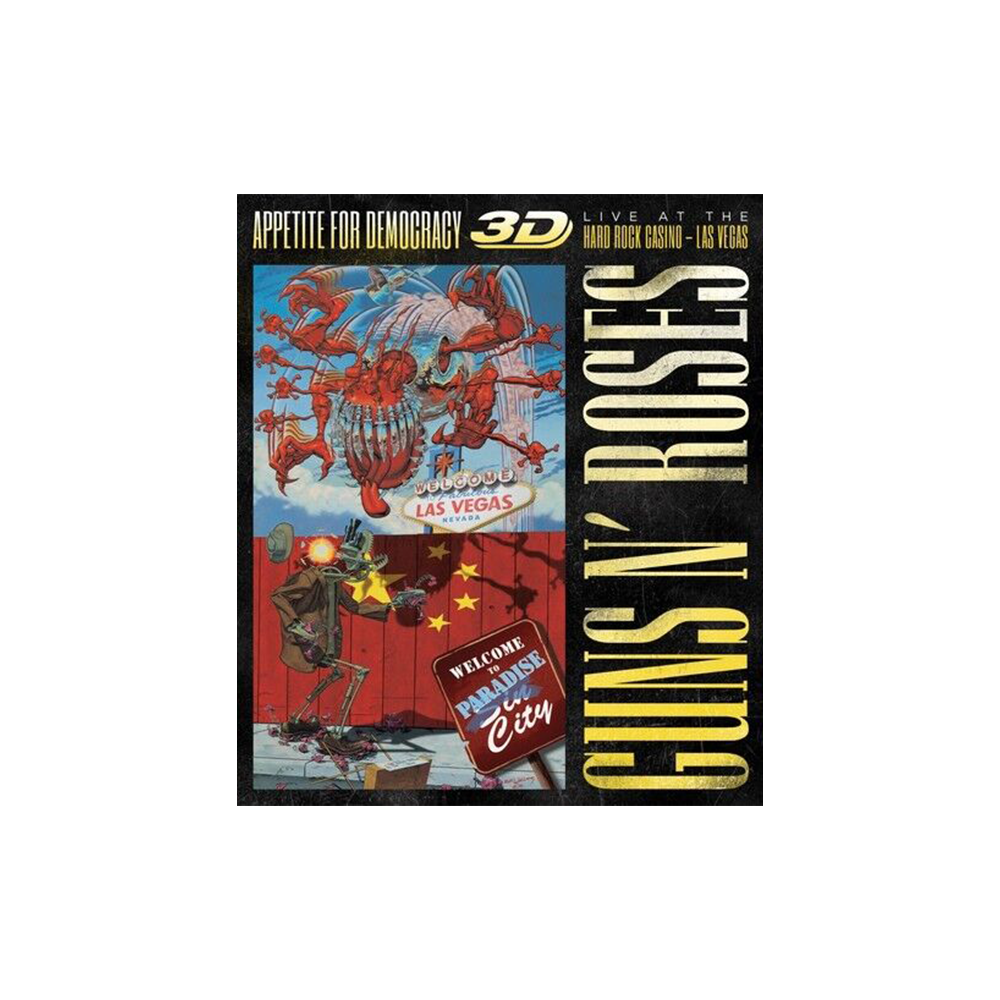 Guns N' Roses: Appetite for Democracy 3D - Live at the Hard Rock Casino Las Vegas Blu-ray