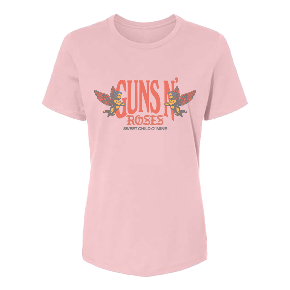 GN'R Sweet Child O' Mine Pink Women's T-Shirt