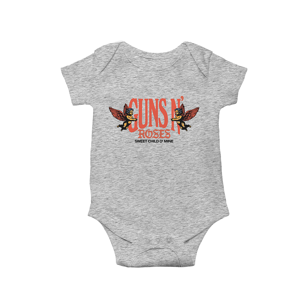 Camiseta Oficial Guns N' Roses Para Niños/jóvenes, Diseño Con Arco Cruzado, Manga Corta