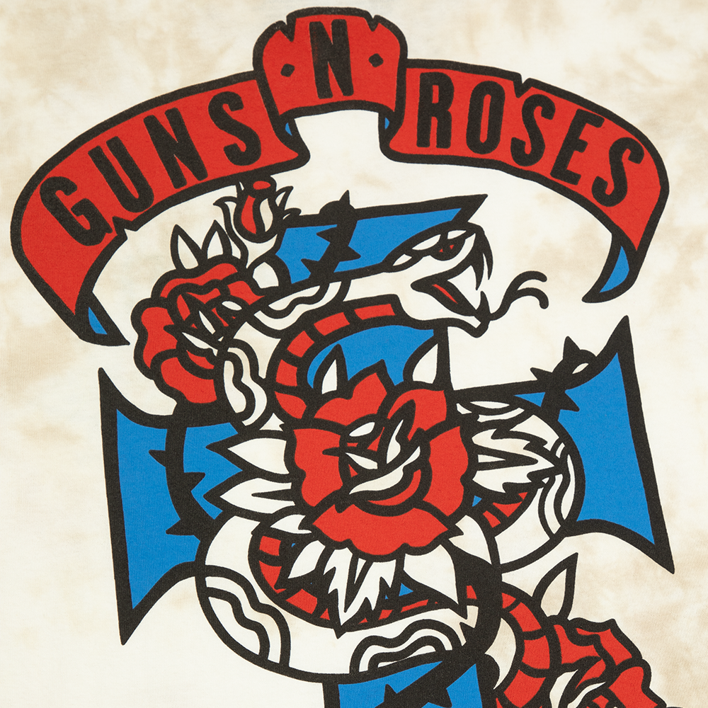 Gn Roses GN'R Flash Tie Dye T-Shirt - Guns N' Roses Official Store