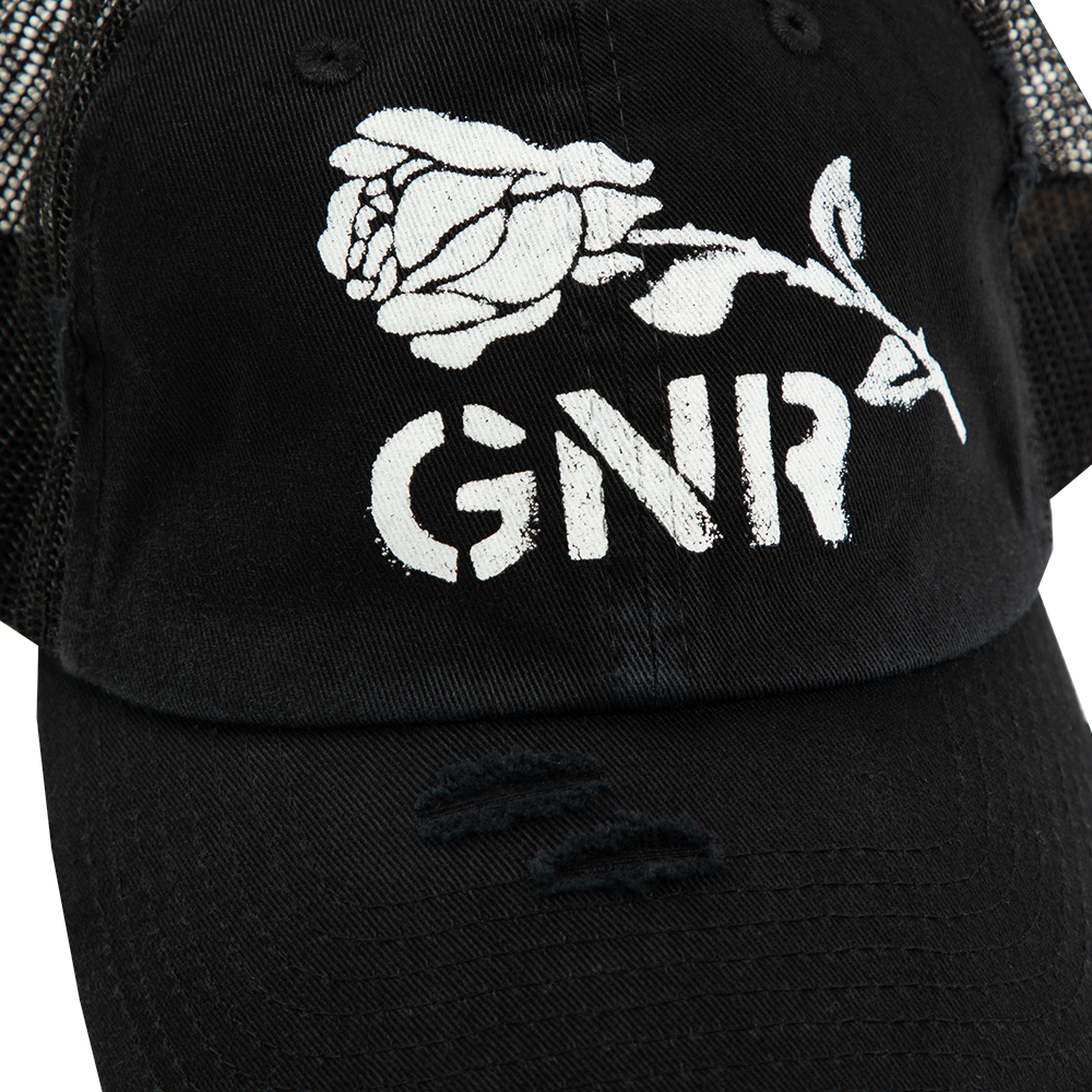 Gn Roses GN'R Rose Trucker Hat - Guns N' Roses Official Store