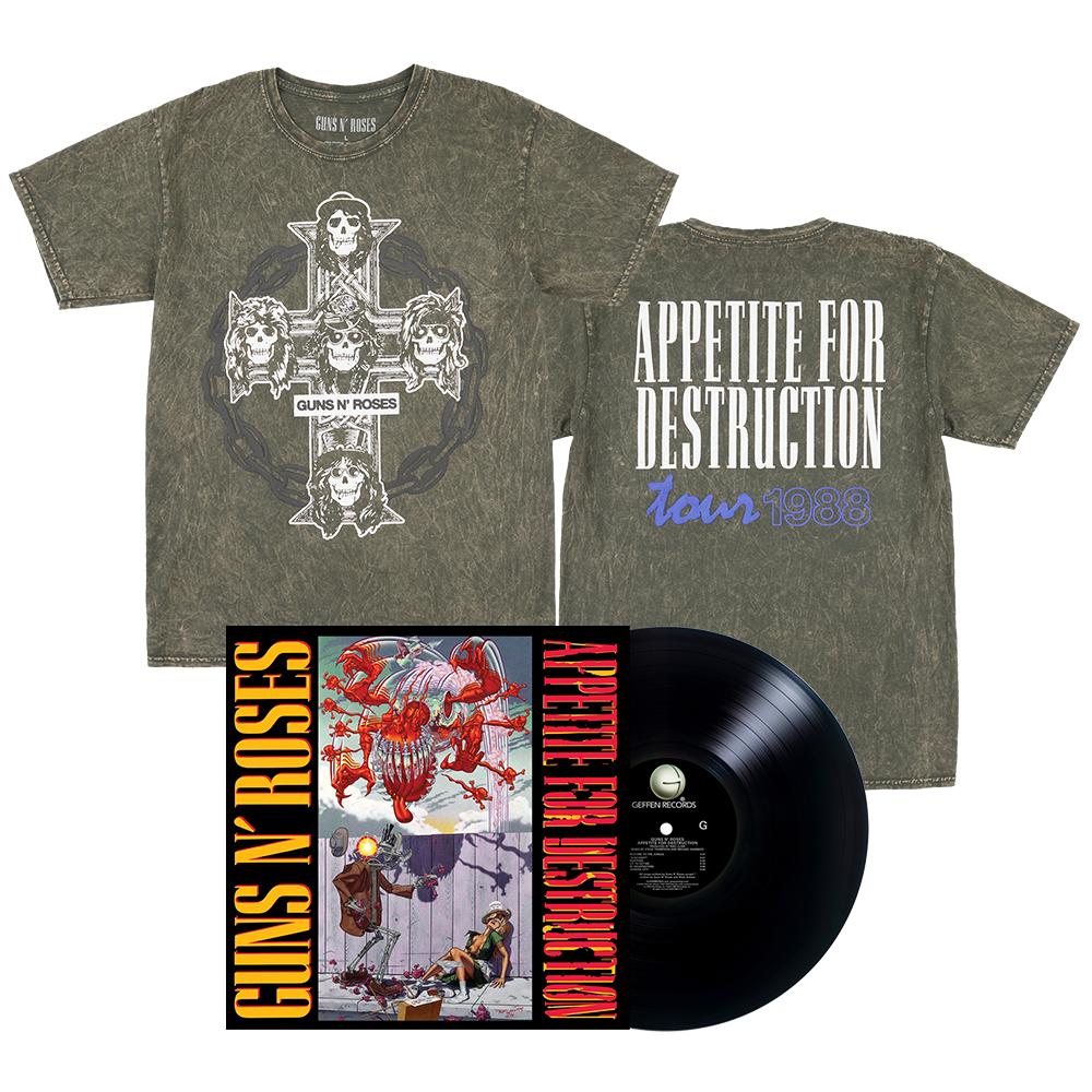 Appetite For Destruction LP + T-Shirt Fan Pack