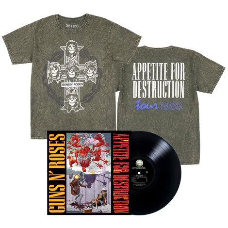 Appetite For Destruction LP + T-Shirt Fan Pack