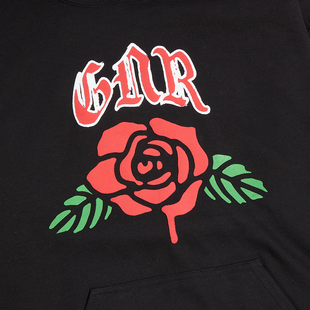 Gn Roses GN'R Rose Hoodie - Guns N' Roses Official Store