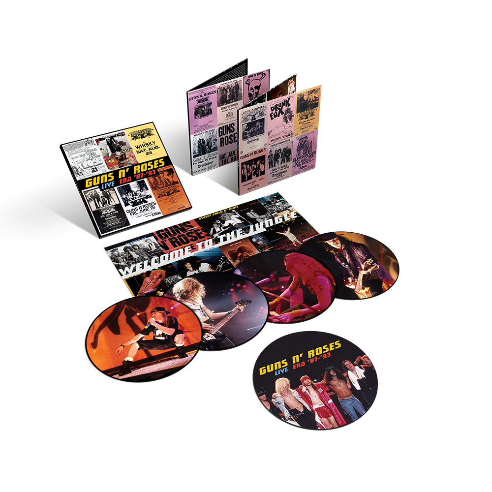 Live Era '87-'93 4LP Picture Disc Deluxe Edition