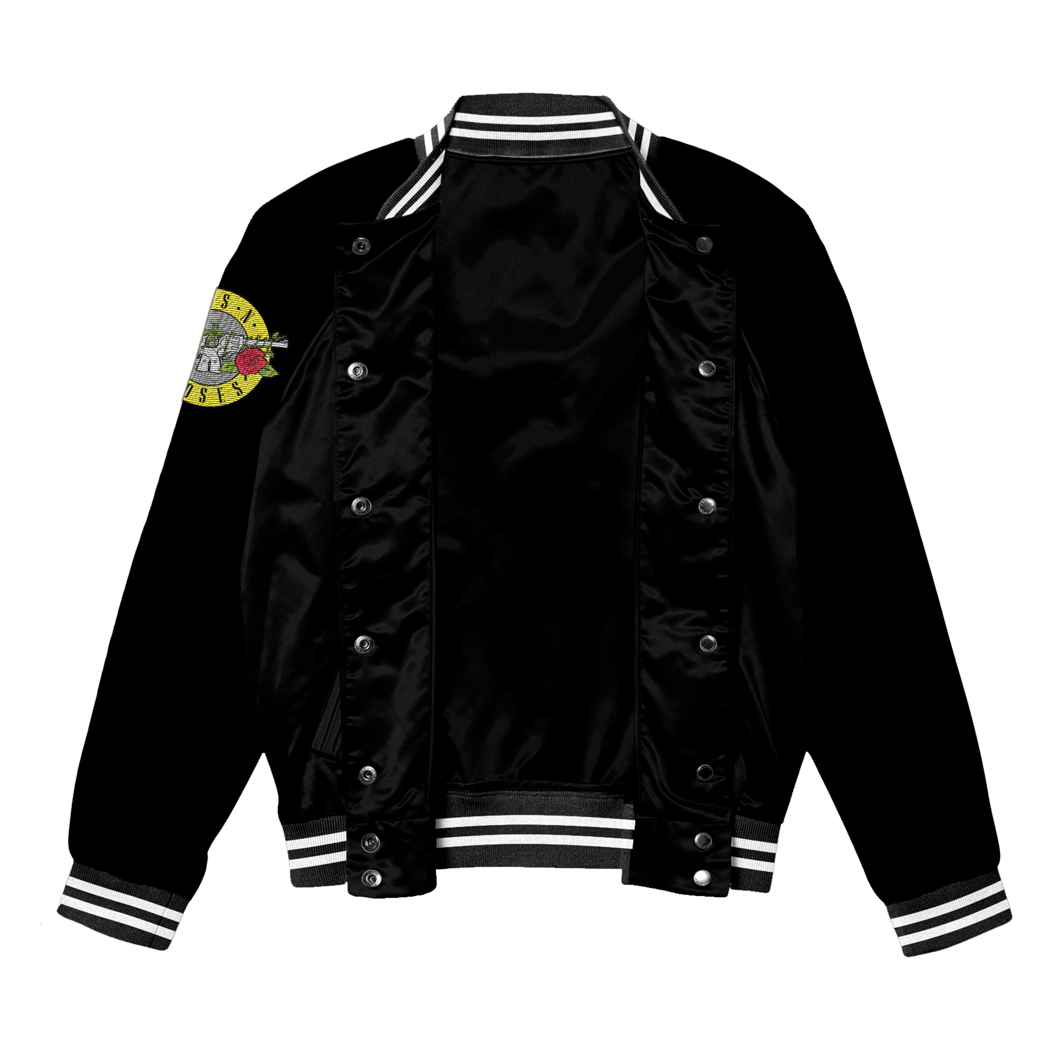 Varsity Bomber Jacket Open
