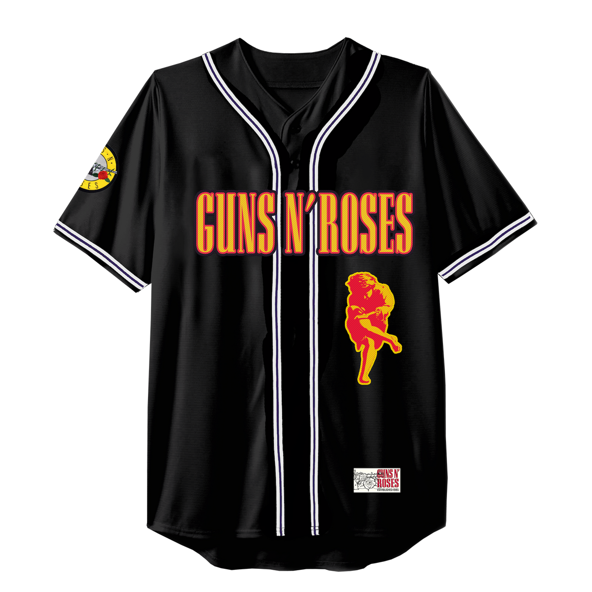 Use Your Illusion Baseball Jersey front