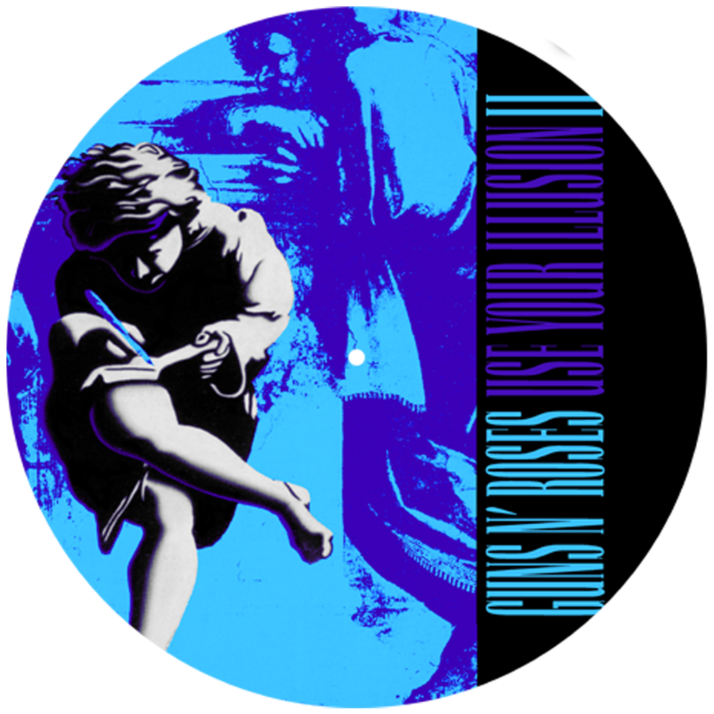 Use Your Illusion Turntable Slipmat back