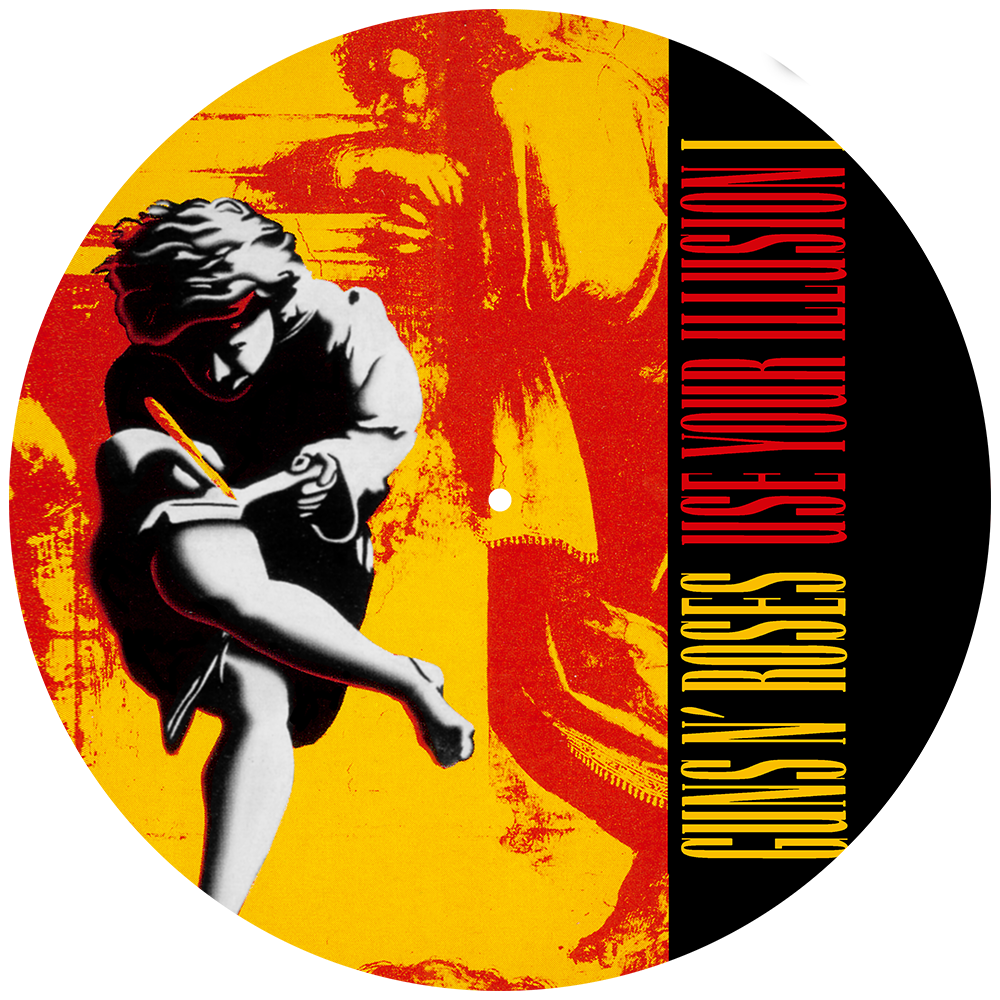 Use Your Illusion Turntable Slipmat front