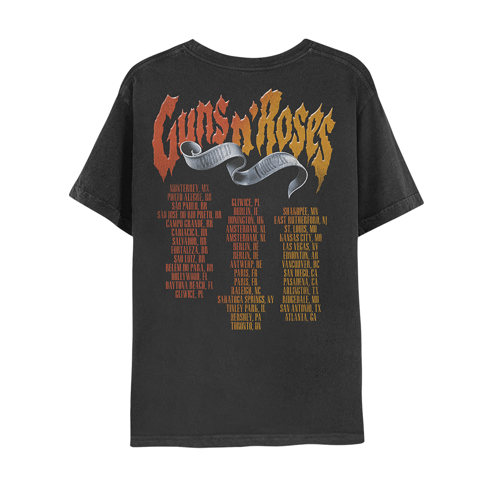 World Tour 2026 Washed T-Shirt B