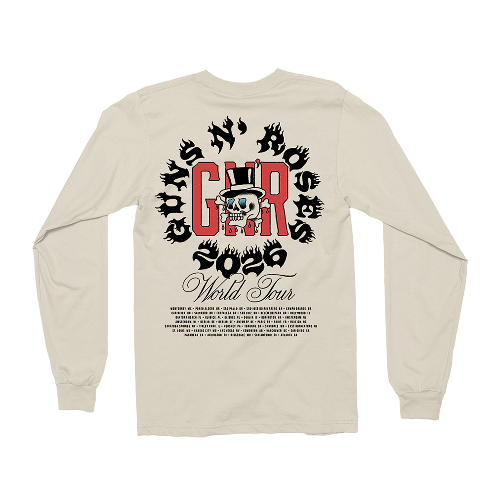 Natural 2026 World Tour Long Sleeve B