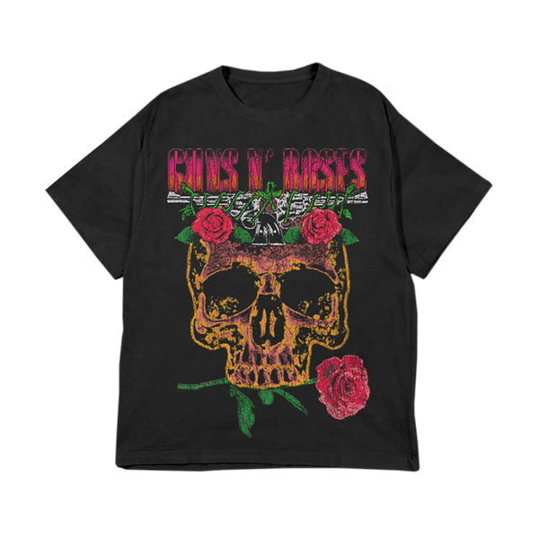 1991 Skull Black Tour T-Shirt – Guns N' Roses Official Store