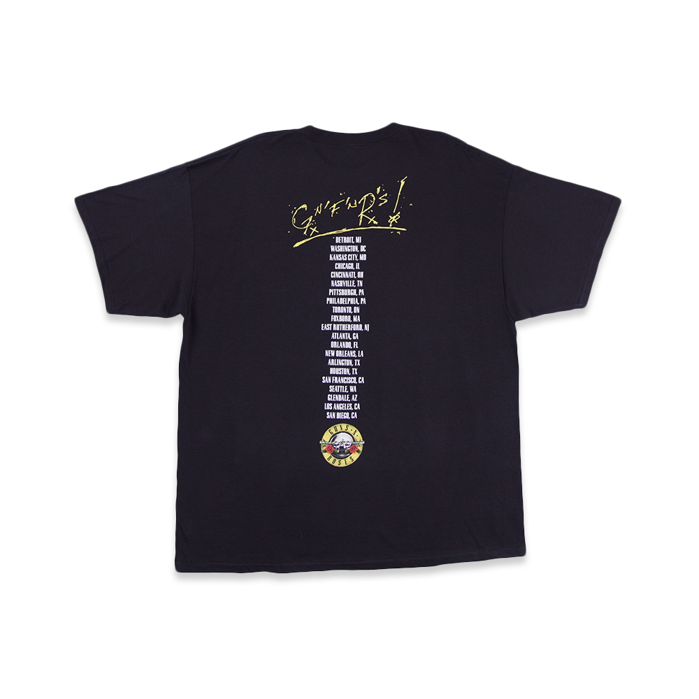 Bullet Seal Tour Tee Back