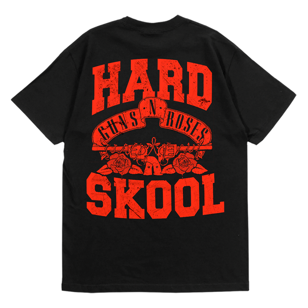 Hard Skool T-Shirt Back