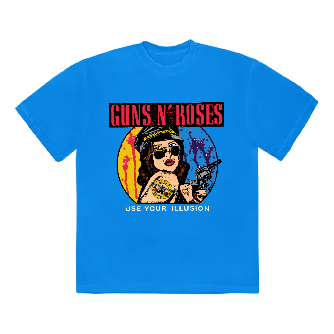 Tee shirt gun best sale n roses femme