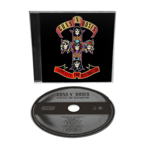 Better promo de Guns N' Roses, CD single con avefenixrecords - Ref