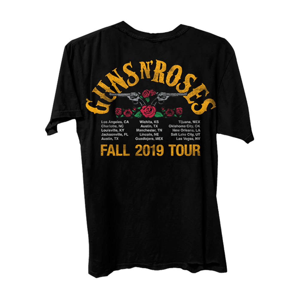 GN'R Biker Tour T-Shirt BAck