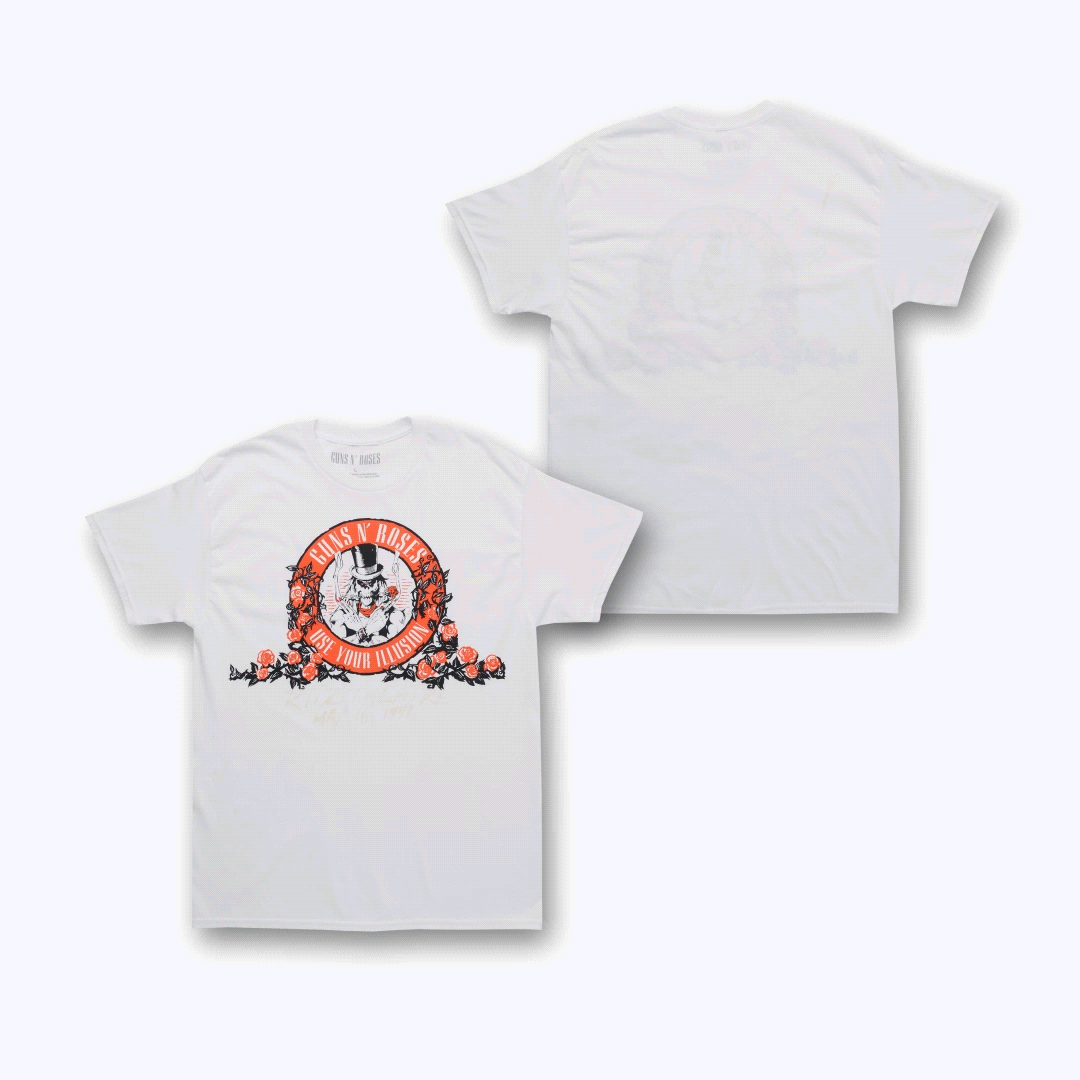 RITZ THEATRE WHITE T-SHIRT - Guns N' Roses Official Store RITZ THEATRE WHITE T-SHIRT - Guns N' Roses Official Store