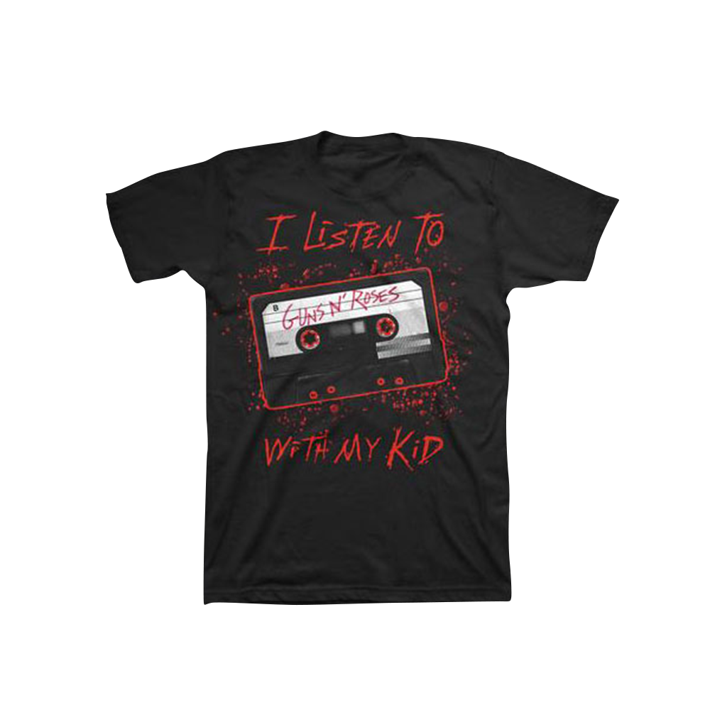 I Listen To GN'R Cassette T-Shirt