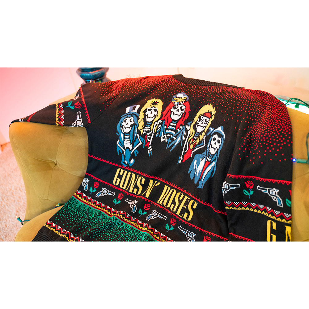 Guns N Roses Holiday Sweater Guns N Roses Official Store